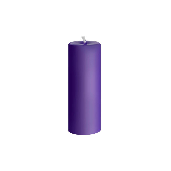Низькотемпературна свічка для сексу та БДСМ, фіолетова Art of Sex Low-Temperature Candle Purple, 10 cm
