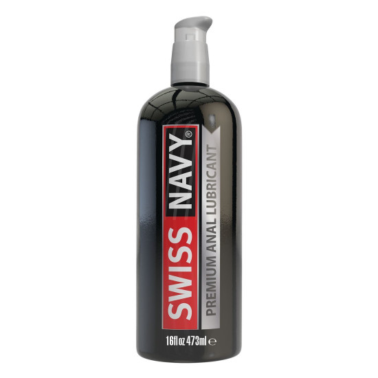 Премиальный силиконовый лубрикант для анального секса Swiss Navy Premium Anal, 473 ml