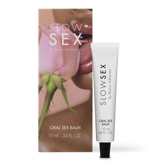 Охлаждающая смазка для минета Bijoux Indiscrets Slow Sex Oral Sex Balm, 10 ml