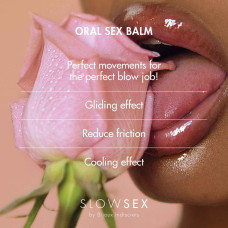 Охолоджуюча змазка для мінету Bijoux Indiscrets Slow Sex Oral Sex Balm, 10 ml