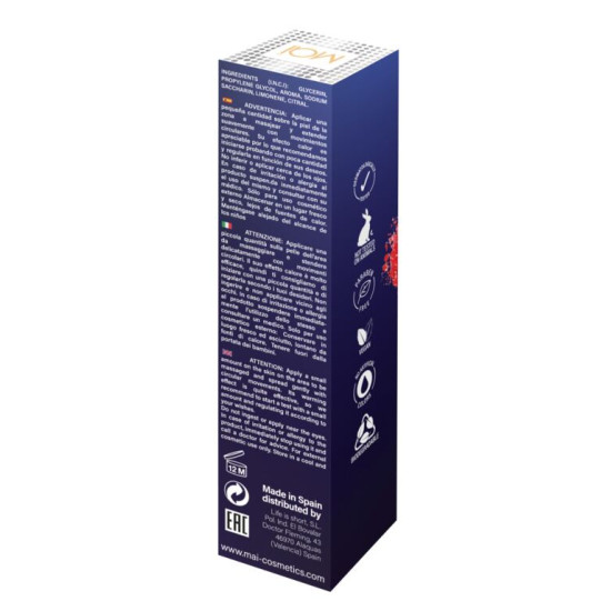 Їстівна масажна олія зі смаком Мохіто Mai Attraction Mojito Hot Kiss, 50 ml (термін 09.2026)