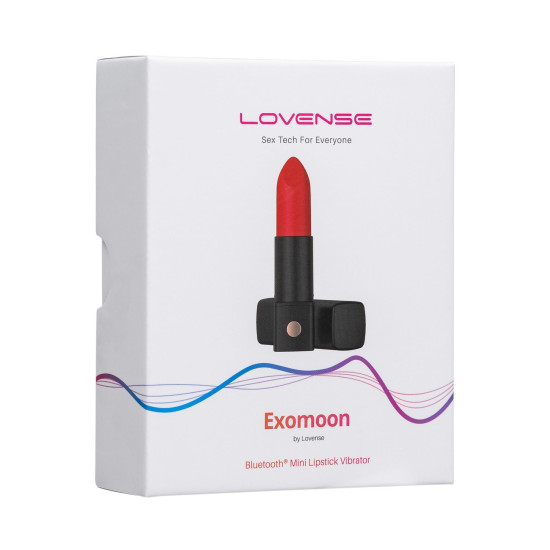 Вибратор-помада с управлением через приложение Lovense Exomoon