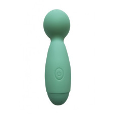 Міні-вібромасажер, бірюзовий Wooomy Smally Mini Wand Turquoise