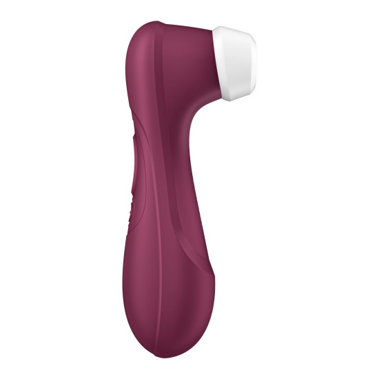 Вакуумний кліторальний стимулятор, винний Satisfyer Pro 2 Generation 3 with Liquid Air Wine Red