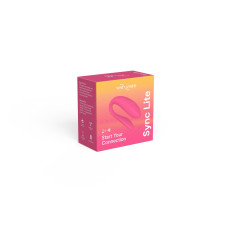 Вибратор с эргономичной формой и управлением, розовый We-Vibe Sync Lite Pink