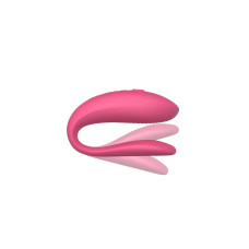 Вибратор с эргономичной формой и управлением, розовый We-Vibe Sync Lite Pink