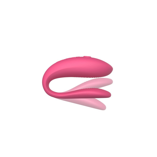 Вібратор з ергономічною формою і управлінням, рожевий We-Vibe Sync Lite Pink