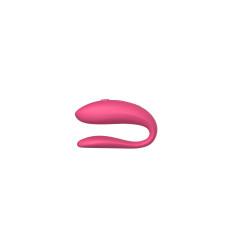 Вибратор с эргономичной формой и управлением, розовый We-Vibe Sync Lite Pink