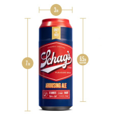 Напівпрозорий мастурбатор з текстурованим каналом Schag's by Blush Arousing Ale Masturbator Frosted