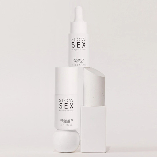 Масло для орального сексу з CBD Bijoux Indiscrets Slow Sex Oral Sex Oil CBD, 15 ml