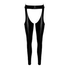 Легінси з відкритими стегнами, мокрий ефект Noir Handmade F323 Rebel Wetlook Chaps, XXL