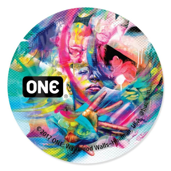 Набір презервативів, мегапак тюб ONE Classic Select - Artist Collection, 100 шт