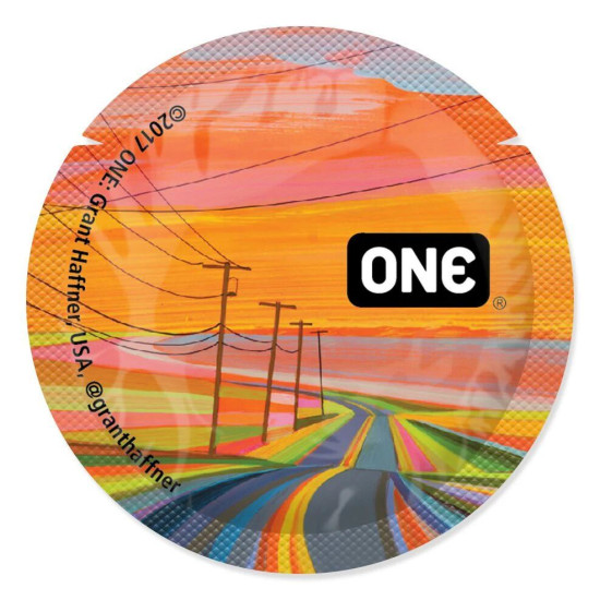 Набір презервативів, мегапак тюб ONE Classic Select - Artist Collection, 100 шт