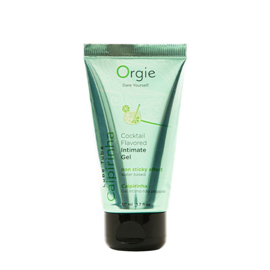 Лубрикант на водной основе со вкусом коктейля Кайпиринья Orgie Lube Tube Cocktail Caipirinha, 50 ml