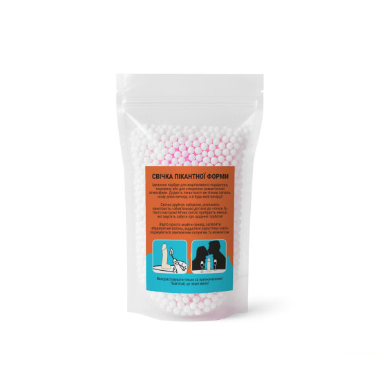 Свеча в виде члена, розовая Чистий Кайф Large Pink
