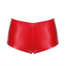 Шорты, красные Noir Handmade F356 Red Powerwetlook Shorts, L