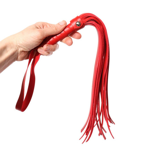Плеть, красная Flogger Art of Sex