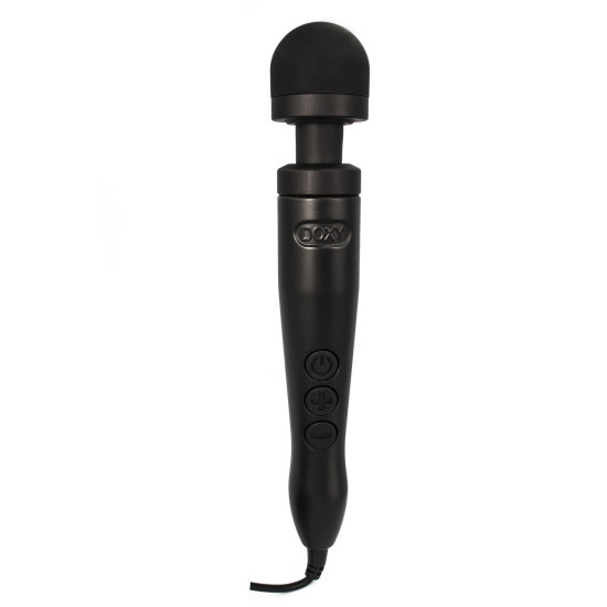 Вібромасажер, металевий корпус, дуже потужний, живлення 220 В Doxy Die Cast 3 Matt Black