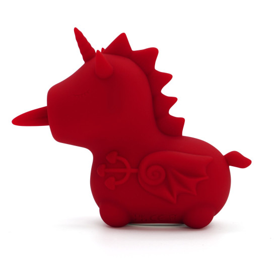 Вибратор-единорожка с ласкающим язычком Unihorn Blaze Diablo