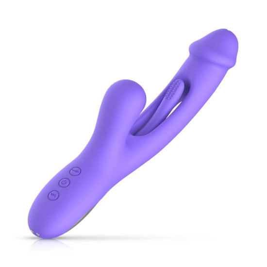 Вібратор-кролик зі стимуляцією точки G Good Vibes Only Tess Rabbit Vibrator With G-Spot Stimulator