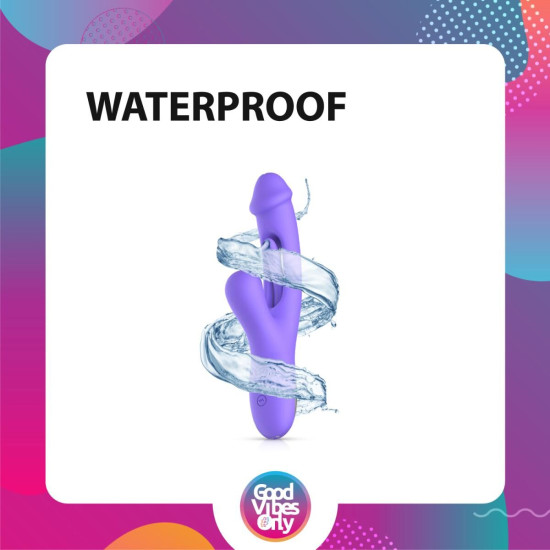 Вібратор-кролик зі стимуляцією точки G Good Vibes Only Tess Rabbit Vibrator With G-Spot Stimulator