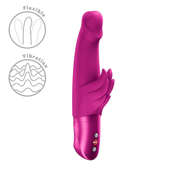 Вібратор-кролик, рожевий Fun Factory Wicked Angel Magenta