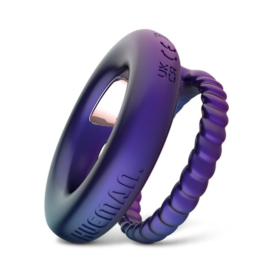 Ерекційне віброкільце Hueman Jupiter Vibrating Cock and Ball Ring