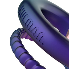 Эрекционное виброкольцо Hueman Jupiter Vibrating Cock and Ball Ring