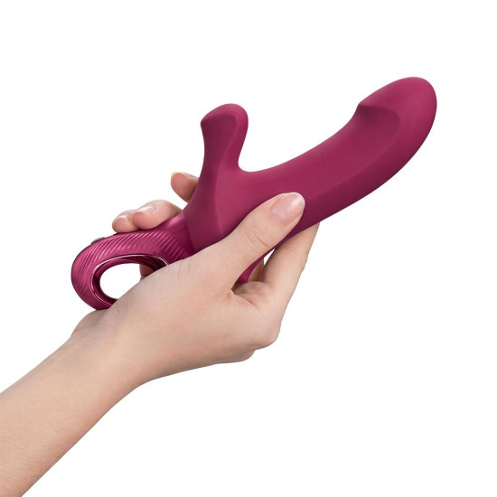 Пульсатор, красный Fun Factory Bi Stronic Curve Wine Red