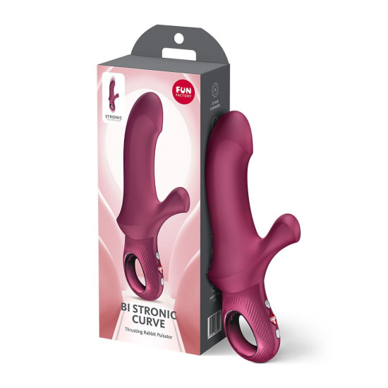 Пульсатор, красный Fun Factory Bi Stronic Curve Wine Red