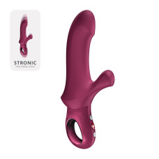 Пульсатор, червоний Fun Factory Bi Stronic Curve Wine Red