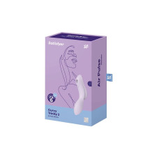 Вакуумный стимулятор с вибрацией, фиолетовый Satisfyer Curvy Trinity 2 Violet