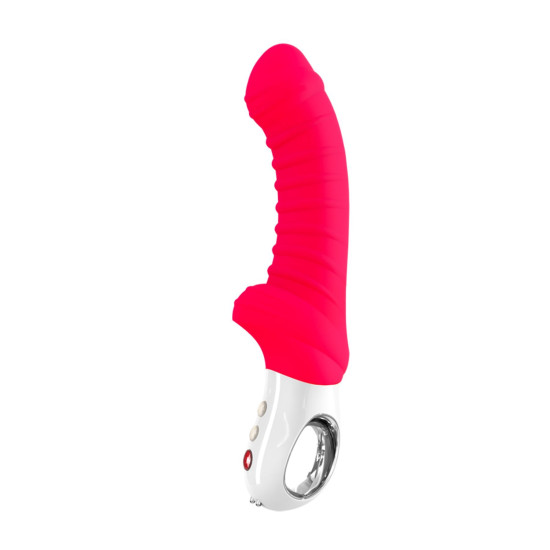 Вібратор для точки G, червоний Fun Factory Tiger india red (зім'ята упаковка)