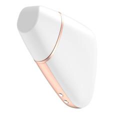 Вакуумный клиторальный стимулятор, белый Satisfyer Love Triangle White (мятая упаковка)