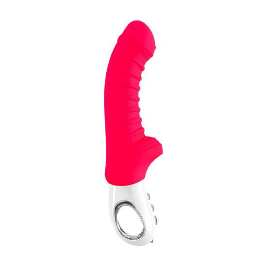 Вібратор для точки G, червоний Fun Factory Tiger india red (зім'ята упаковка)