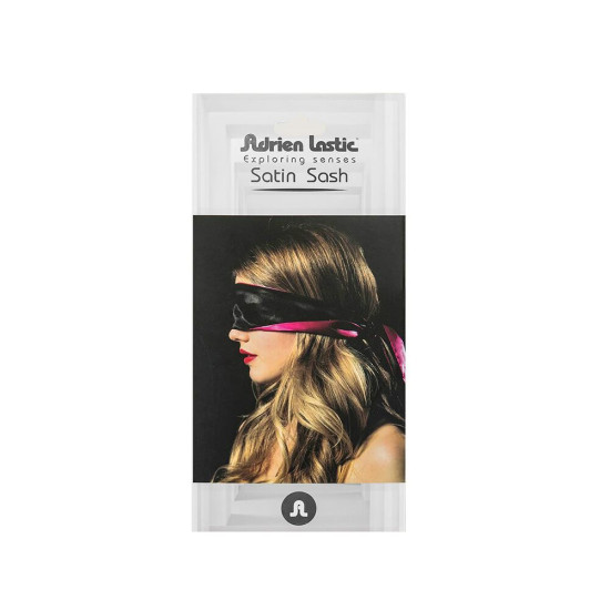 Сатиновая повязка-лента 2-в-1 (на глаза и для связывания) Adrien Lastic Satin Sash