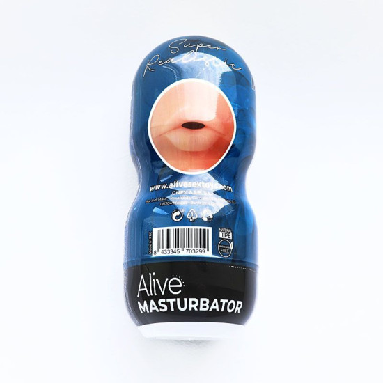 Недорогой мастурбатор-ротик Alive Super Realistic Oral