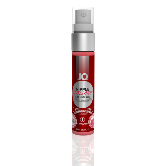 Гель для стимуляції сосків із ароматом полуниці JO Nipple Titillator Strawberry, 30 ml