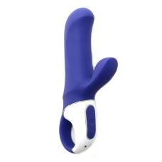 Вібратор-кролик потужний з двома моторами, литий силікон Satisfyer Vibes Magic Bunny