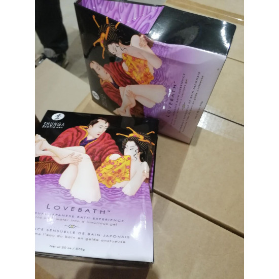 Гель для ванны с ароматом лотоса Shunga Lovebath Sensual Lotus, 575 g (мятая упаковка!!!)