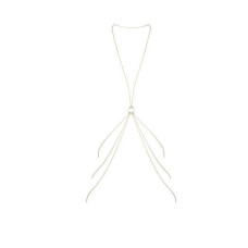 Украшение для тела в виде цепочки, золотистое Bijoux Indiscrets Magnifique 8 Body Chain Gold