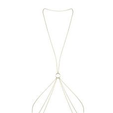 Украшение для тела в виде цепочки, золотистое Bijoux Indiscrets Magnifique 8 Body Chain Gold