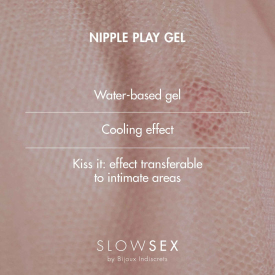 Стимулирующий бальзам для сосков Bijoux Indiscrets Slow Sex Nipple Play Gel, 10 ml