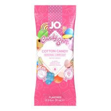 Пробник лубриканта зі смаком солодкої вати JO H2O Cotton Candy, 10 ml