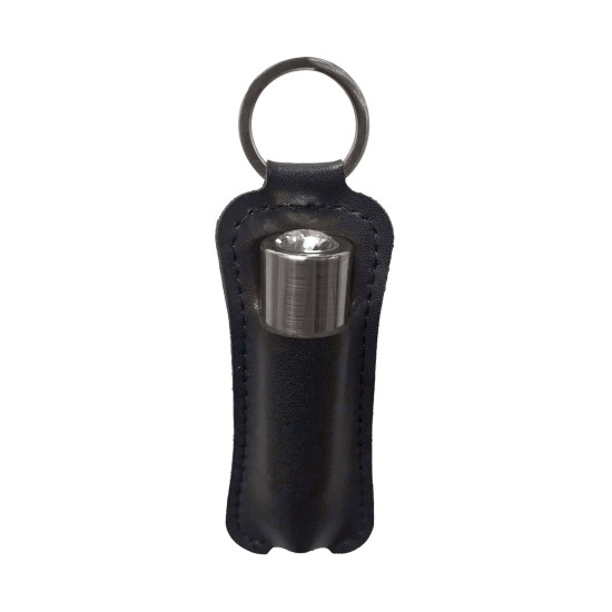 Вібропуля з брелоком і чохлом, довжина 6,35 см, темно-сіра PowerBullet First-Class Bullet 2.5» Gun Metal