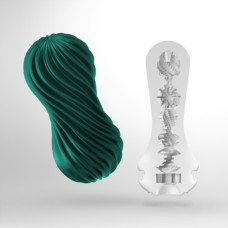Мастурбатор, зелений Tenga FLEX Fixxy Green