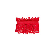 Ажурная подвязка, красная Obsessive Amor Cherris Garter, Red