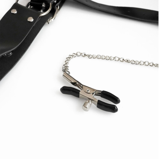 Бондажный набор с металлическим анальным крюком №2 Art of Sex Beatrice Bondage Set with Anal Hook №2