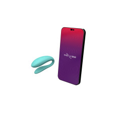 Вибратор с эргономичной формой и управлением, бирюзовый We-Vibe Sync Lite Aqua