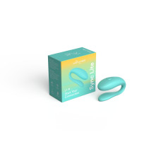 Вибратор с эргономичной формой и управлением, бирюзовый We-Vibe Sync Lite Aqua
